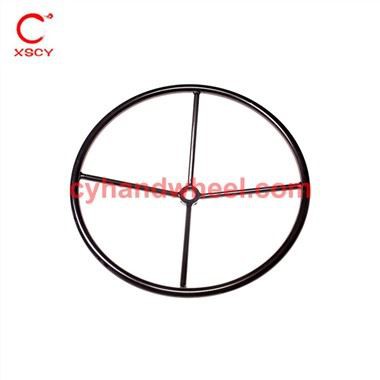 Handhjul i kolstål för ventil